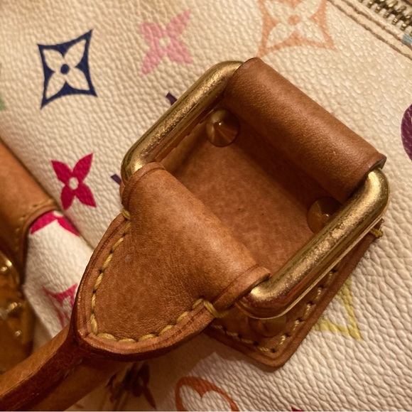 Authentic vintage Louis Vuitton Takashi Murakami Rainbow Monogram Speedy 30 - Picture 6 of 16